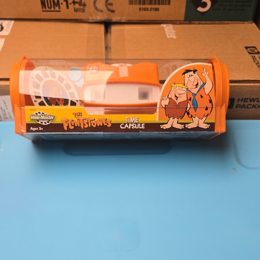 The Flintstones Time Capsule View Master - Orange